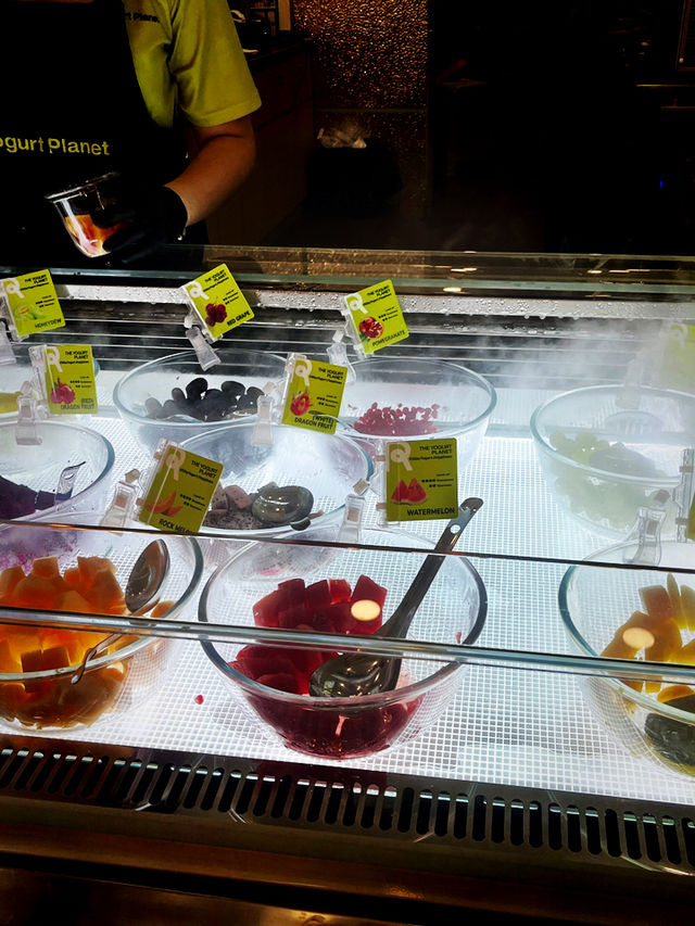 Yogurt Planet – Customizable Yogurt Treats at Queensbay Mall