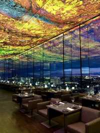 🌆【Das Loft全攻略】維也納雲端酒廊｜多瑙塔360°夜景 × 分子調酒 × 藝術光幕