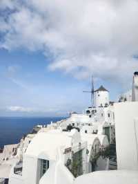 🚢🏝️ Santorini | 乘著船，抵達藍白色的夢境