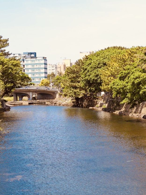 A Serene Meeting Point of Valley and Sea