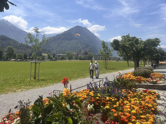 瑞士Interlaken因特拉肯-享受瑞士山城風情
