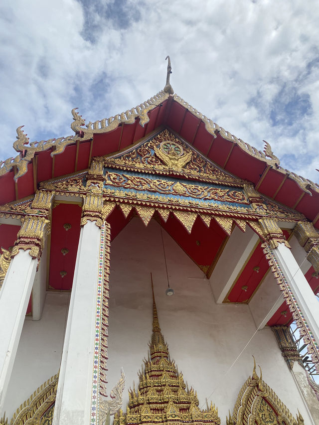⛩️ วัดครุฑ – โบราณสถานริมคลองมอญ ✨🙏🏻