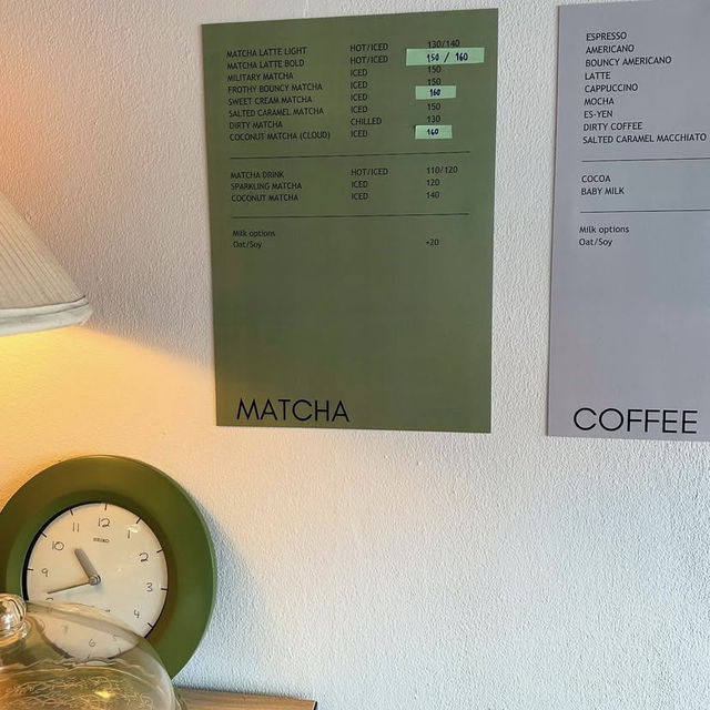  Deep Green Coffee and Matcha 