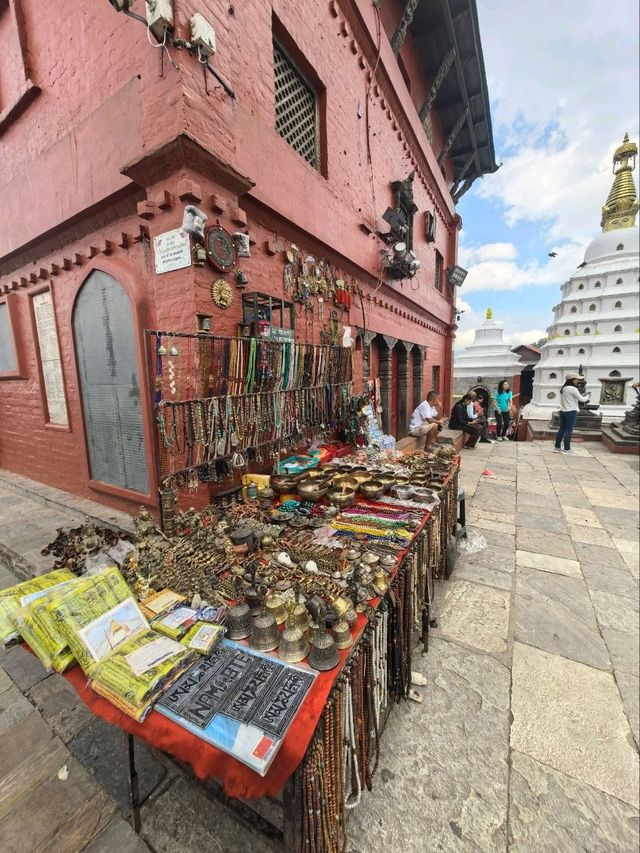 Monkey Temple, The Giant Dome famous stupa in Kathmandu