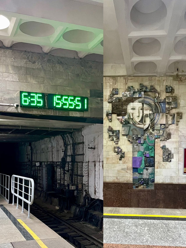 【タシケント】素敵✨タシケント地下鉄駅巡り🚃