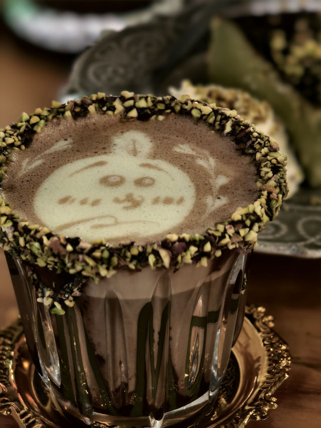 西營盤cafe，供應大熱開心果甜品