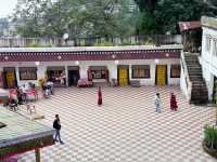 【インド・ダージリン Dung Gon Samten Choling Monastery】山の中の静寂