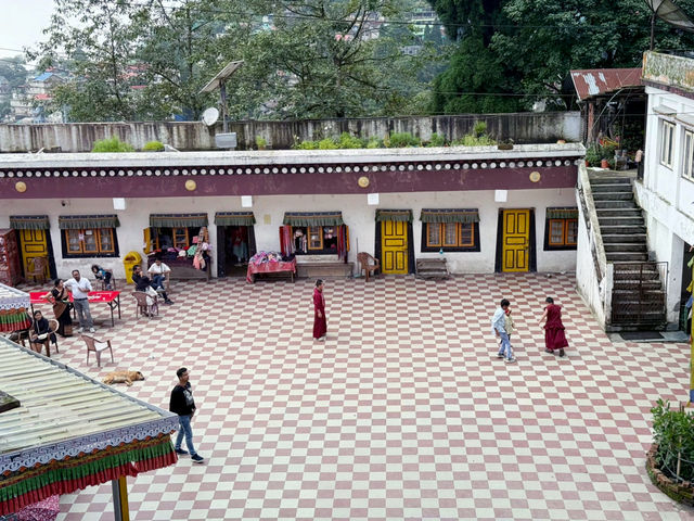 【インド・ダージリン Dung Gon Samten Choling Monastery】山の中の静寂