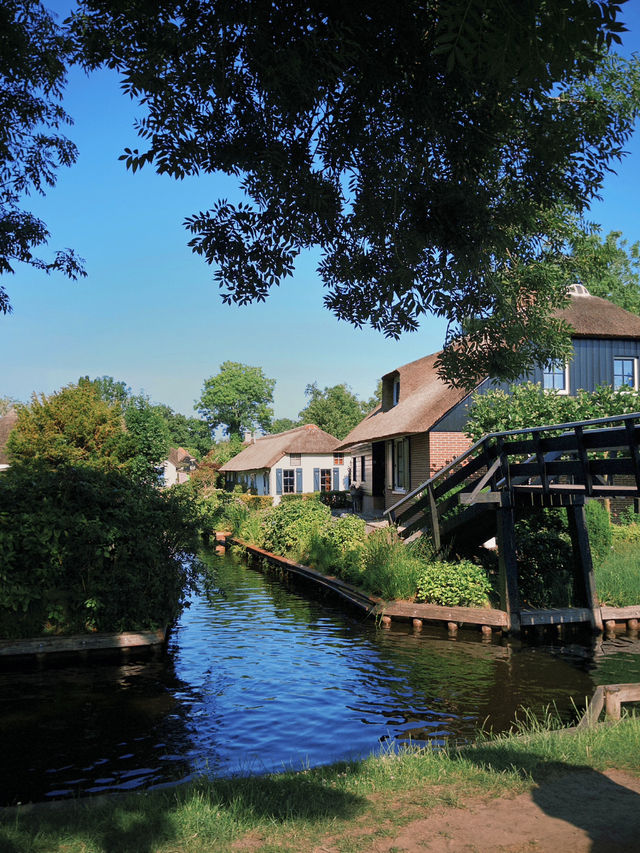 荷蘭🇳🇱 童話世界—羊角村Giethoorn 