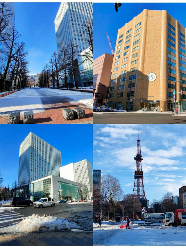🌨️🏙️ ตึกซัปโปโรกลางหิมะ หนาวแค่ไหนก็หลงรัก