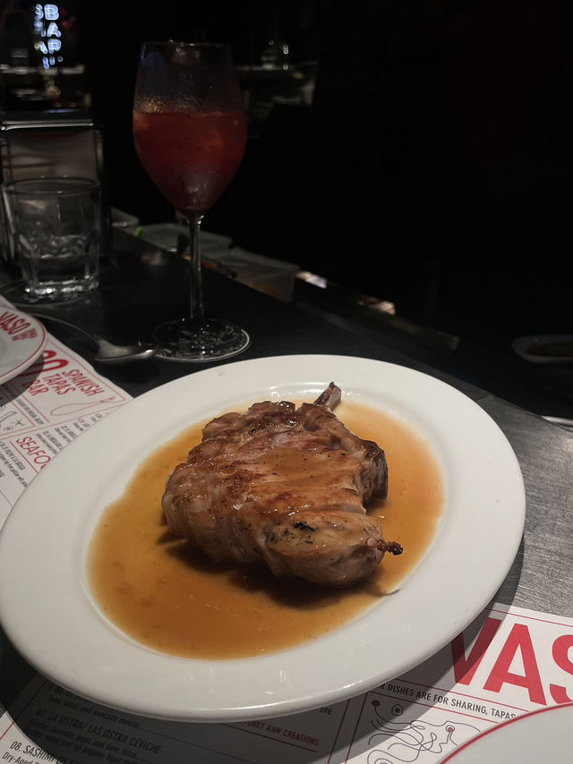 Enjoy dinner at VASO Spanish Restaurant