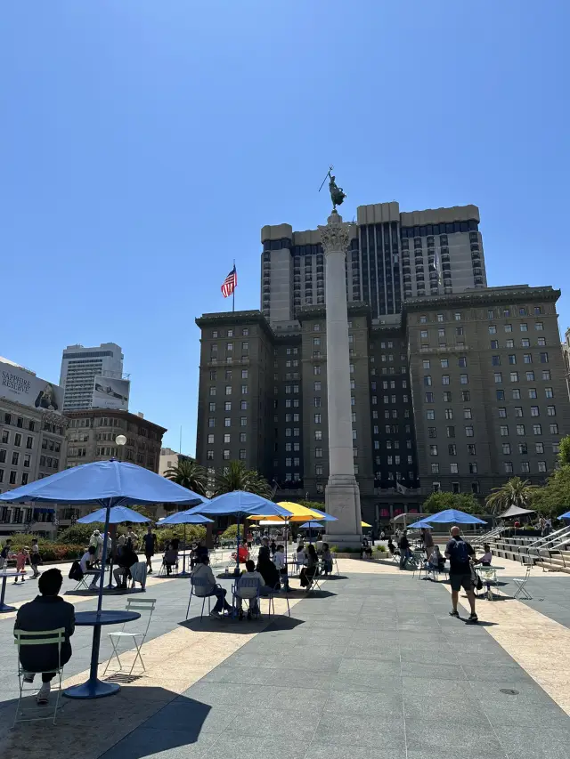 舊金山聯合廣場｜市中心購物與叮叮車的起點 🛍️