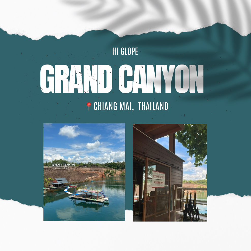 🌄 Grand Canyon Chiang Mai – Vui chơi, bơi lội, chụp ảnh đẹp