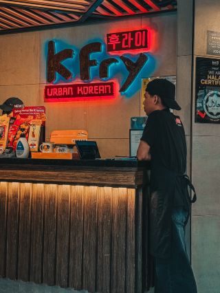 Корейская жареная курица в K Fry @ Sunway Pyramid