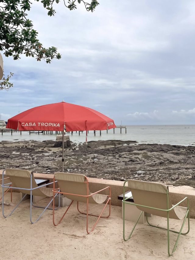Casa Tropika Bangsaen คาเฟ่และร้านอาหารริมทะเล🏝️🍹