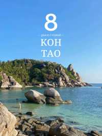 📍8 Places to visit in Koh Tao