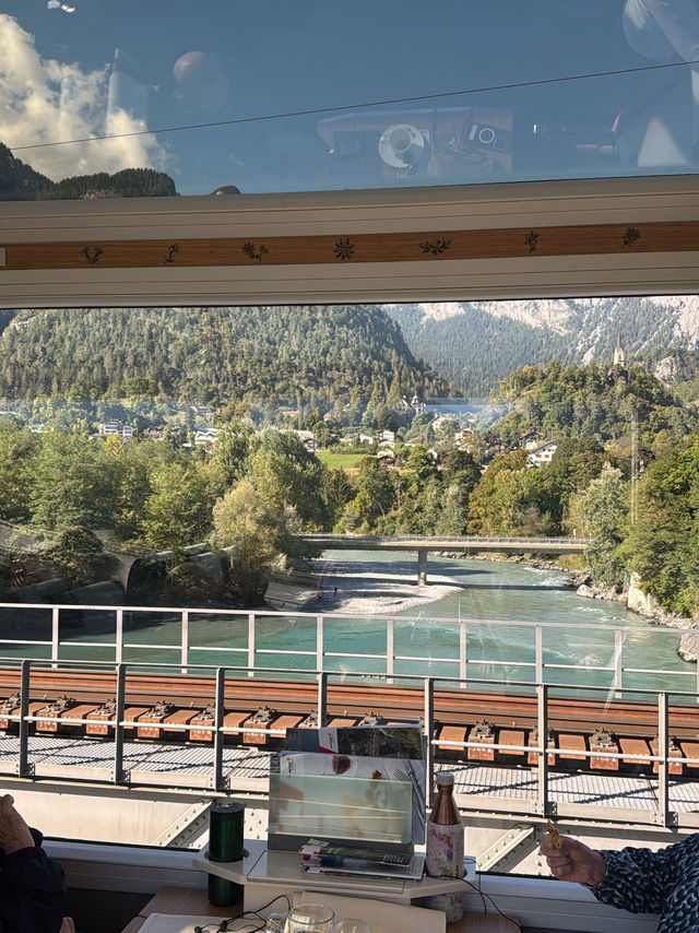 念願だった氷河急行🚂🇨🇭