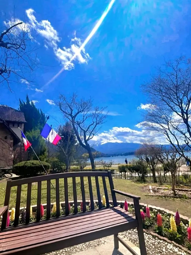 河口湖音樂森林美術館的清新優雅