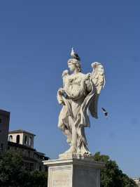 산탄젤로 다리에서 만난 로마의 천사의 성