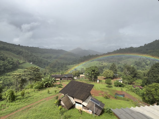 แม่จอกเดอกว่าฉ่าโอมสเตย์ อ.แม่แตง จ.เชียงใหม่