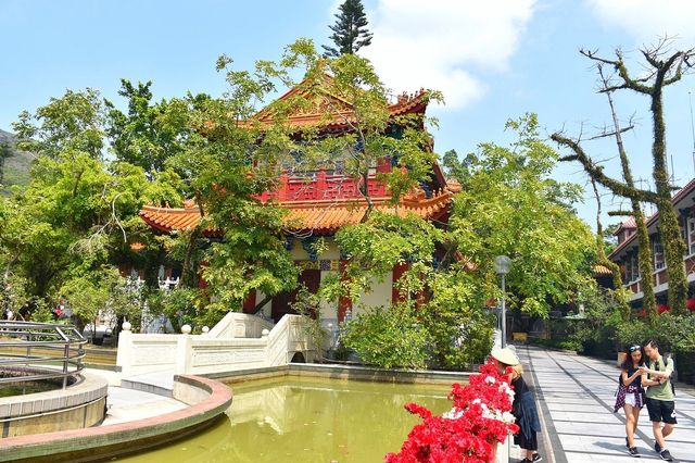 Po Lin (Precious Lotus) Monastery - One of the major attractions at Ngong Ping on Lantau Island