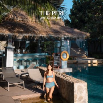 후아힌의 저렴한 숙박 시설.