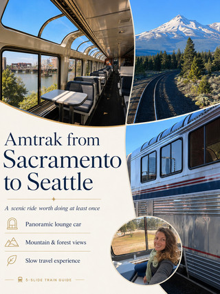 Amtrak Sacramento to Seattle 🚆 A Scenic Ride Worth Taking Once