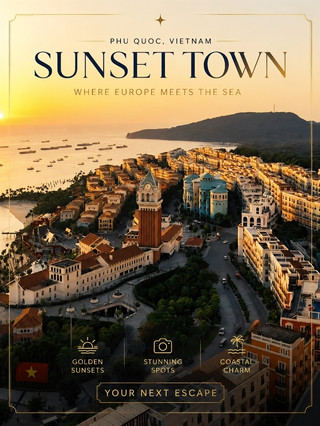 🇻🇳 I Couldn't Believe This Was Vietnam... | Sunset Town, Phu Quoc
