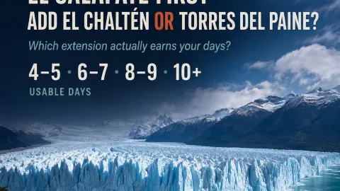 วางแผนเที่ยว Patagonia สำหรับมือใหม่: เริ่มต้นที่ El Calafate แล้วควรเพิ่ม El Chaltén หรือ Torres del Paine ต่อดี? — traveler post in ชิลี