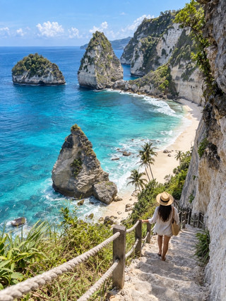 Pulau Nusa Penida, surga di tengah laut Bali.