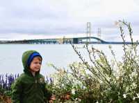 Stunning Views and Serenity: A Visit to Bridgeview Park in Mackinaw