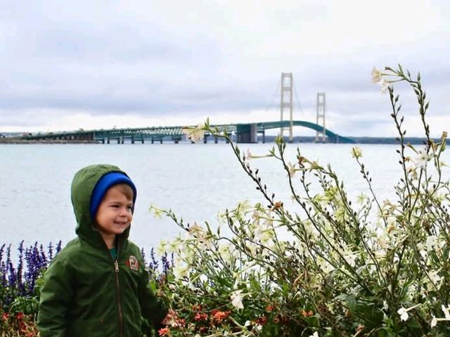Stunning Views and Serenity: A Visit to Bridgeview Park in Mackinaw