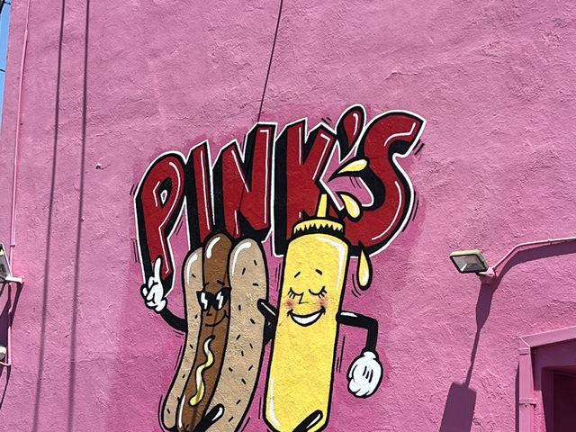 Pink’s 熱狗心得