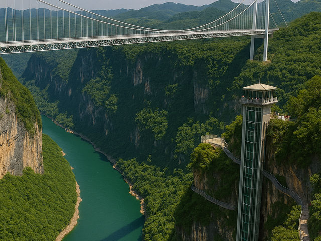 China is about to open the world’s tallest bridge