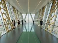 Inside the Dubai Frame – A Walk Through Time & Space ✨🌆