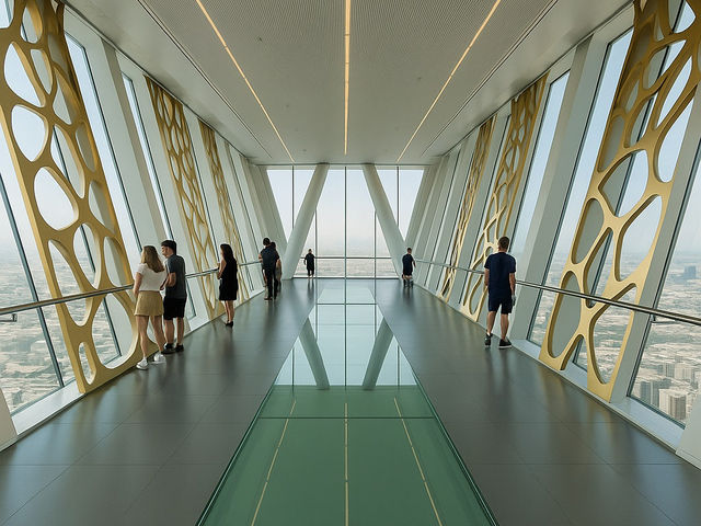 Inside the Dubai Frame – A Walk Through Time & Space ✨🌆