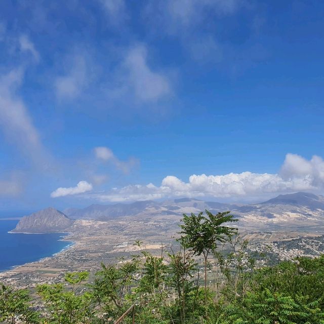 Beautiful view from Mount Erice!