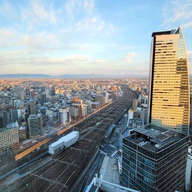 🌸JR Gate Tower Hotel🌸房間看到美麗的城市景色