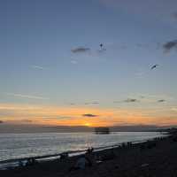 Golden Hour at Brighton Beach