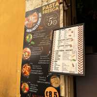 Pocket friendly fresh pasta in Rome!🇮🇹