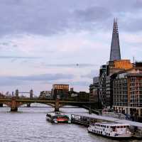 🌉✨ London’s Thames & South Bank: Where the City Dances with the River