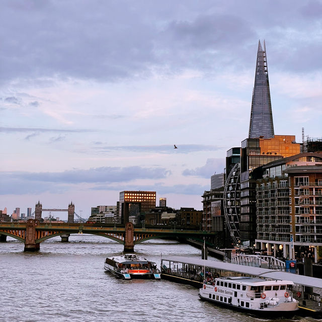 🌉✨ London’s Thames & South Bank: Where the City Dances with the River