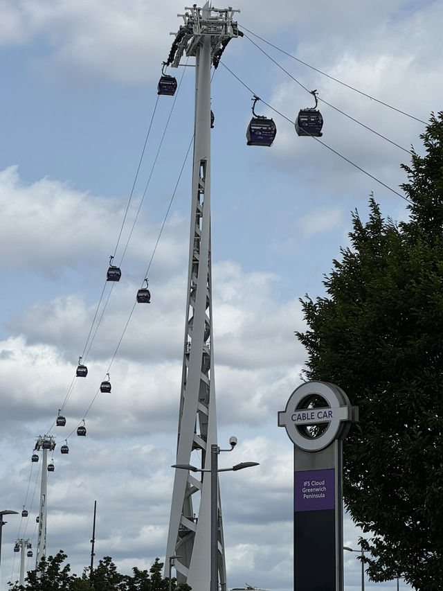 Up up in the air with IFS London Cable Car