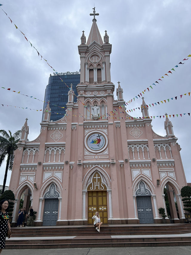🌸 Da Nang & Saigon Cathedral: Why Are Some Vietnamese Churches Pink?