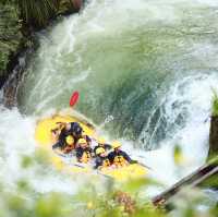 The Absolute Ride Of My Life At Rotorua Rafting, The Highest Raft-able Waterfall In the World!