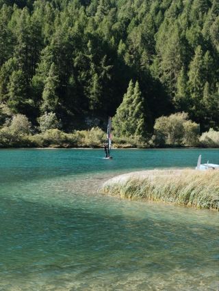 Lake Life at Silvaplana: Wind, Waves & Alpine Views ⛰️🌊