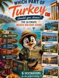 🇹🇷 Which part of Turkey should you choose? The ultimate beach holiday guide ☀️🌊