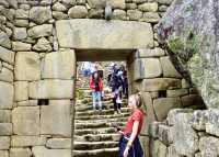 World Business Card Collection Project: Machu Picchu, Exploring the Lost City of the Inca Empire.