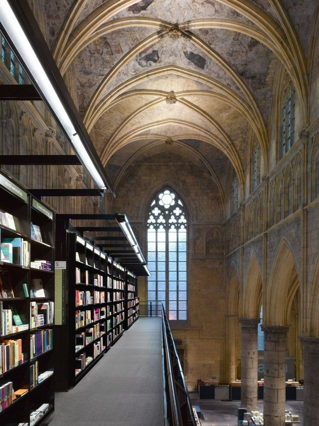 Stop making noise! This is the most beautiful bookstore in the world.