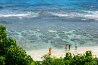 Saipan Island popular check-in spot: Crocodile Head Beach